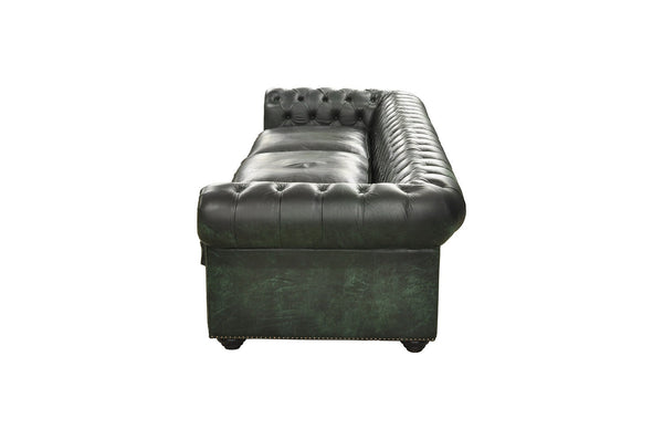 Chesterfield Sofa aus Büffelleder| Modell GYMA C