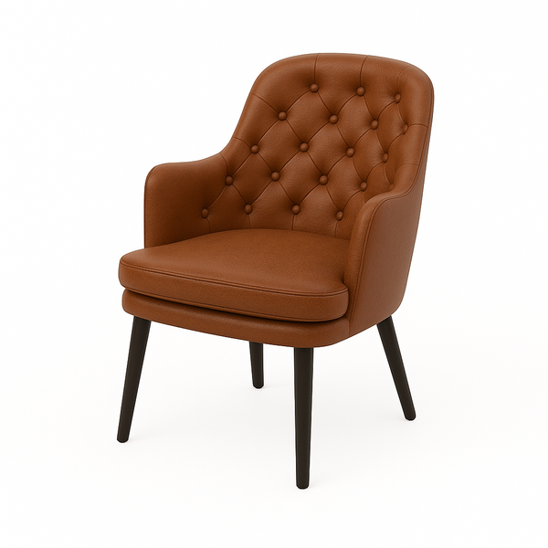 Stuhl aus Naturleder | Modell MATEO DINING