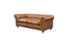 Chesterfield Sofa aus Büffelleder oder Samt | Modell GYMA E