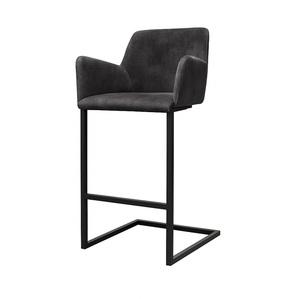 Barhocker aus Samt | Modell GIAN