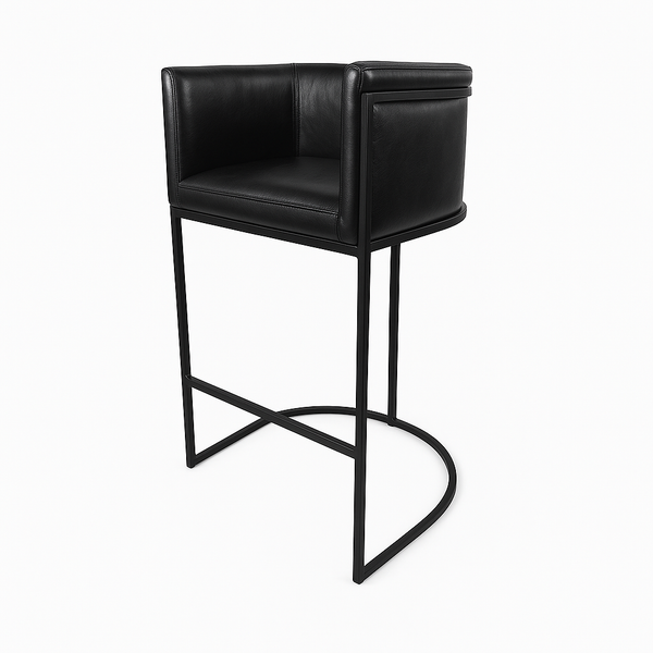 Barhocker aus Leder | Modell ENRI