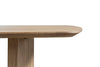 Esszimmertisch aus massiver Eiche mit halbovaler Tischplatte | Modell SEAT