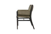  Moderner Stuhl mit Lederarmlehne und Holzrahmen | Modell CELIO