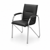 Schwarzer ergonomischer Bürostuhl | Modell METAS