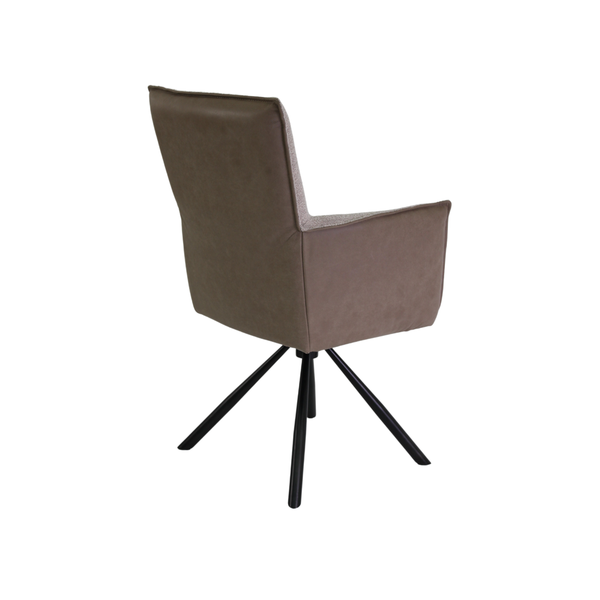 Esszimmer Stuhl aus Stoff und Leder | Modell MÖMAX ZOLA I